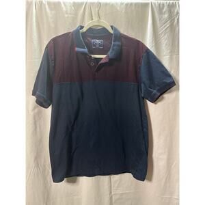MBX Premium Goods Men's Two-Tone Polo Shirt - Size L (18” P2P)